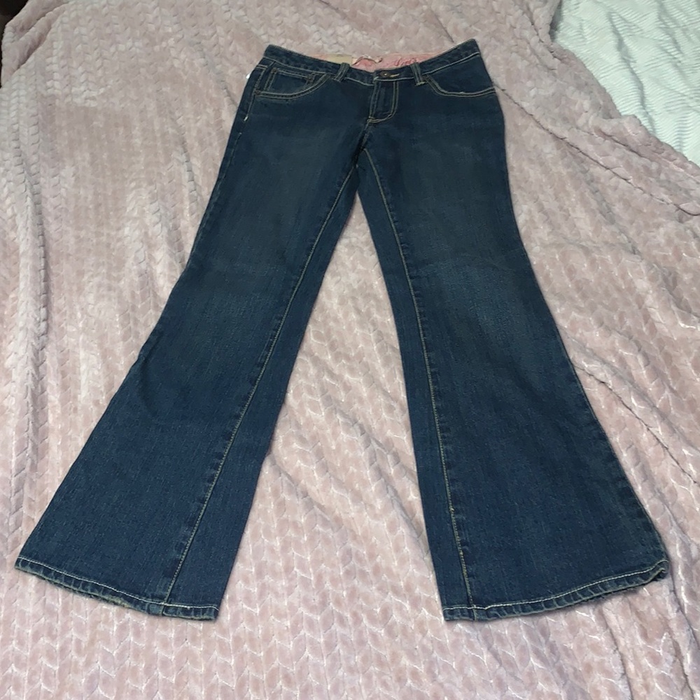 NWT vintage Levi’s flare girls 14 regular jeans